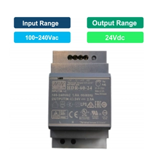 Model 6: HDR-60-24 Power Supply Module