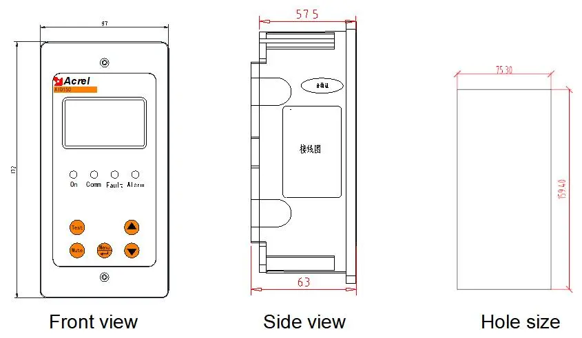 AID150 Alarm&Display Device for Medical IT Isolated System