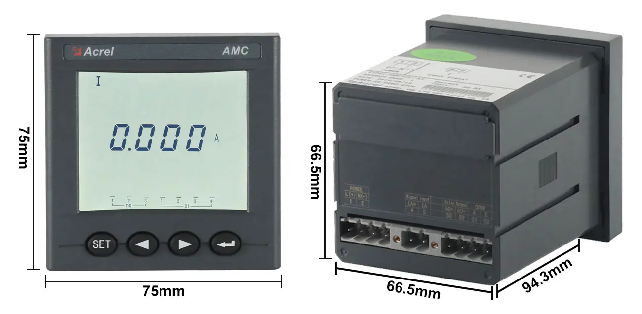 AMC72L-AI Single Phase AC Current Meter