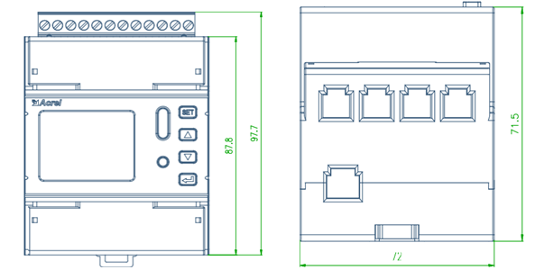 ADW210 Multi-circuit IoT Smart Energy Meter