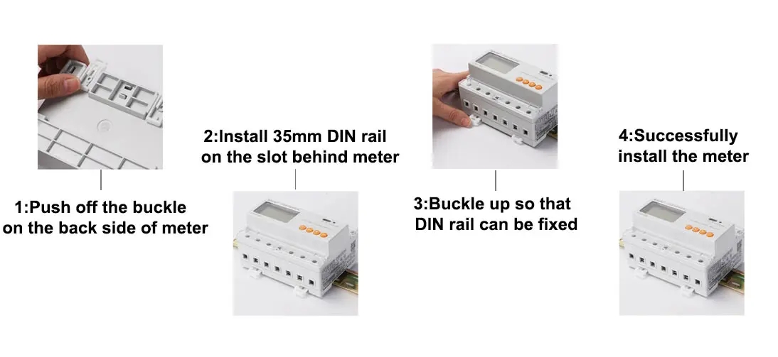 ADL3000-E Three-phase Multi-function DIN Rail Energy Meter