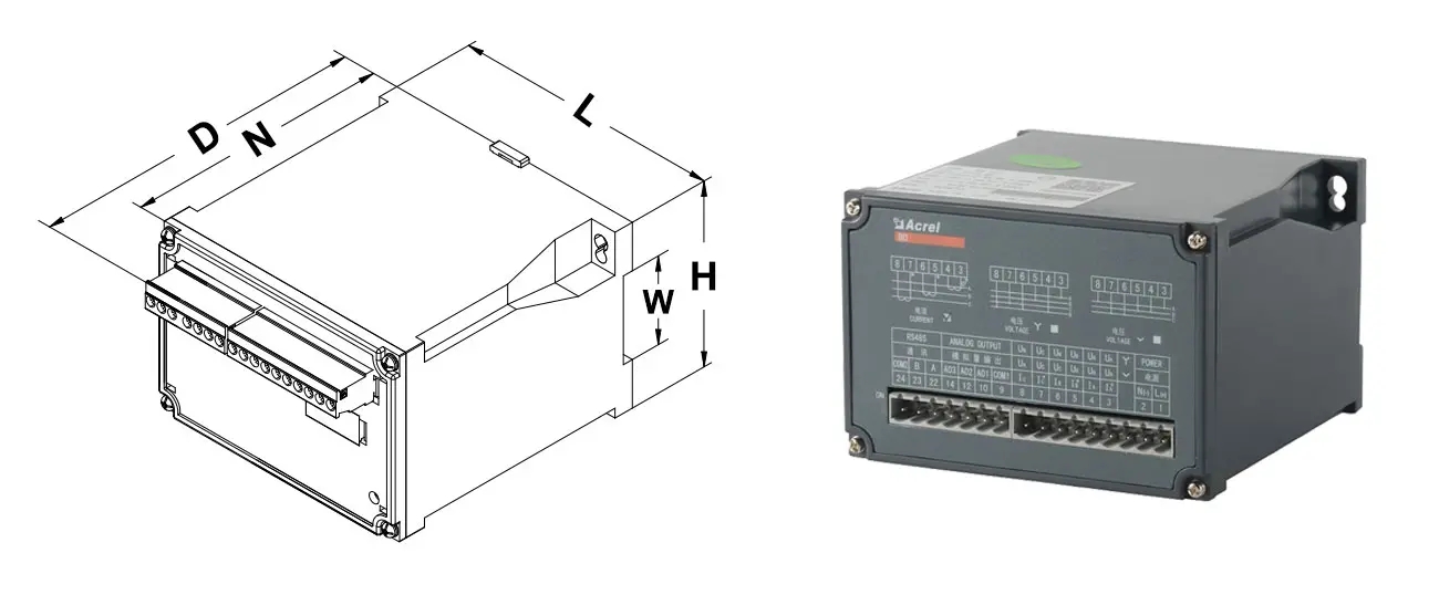 BD-3I3 AC Current Transmitter