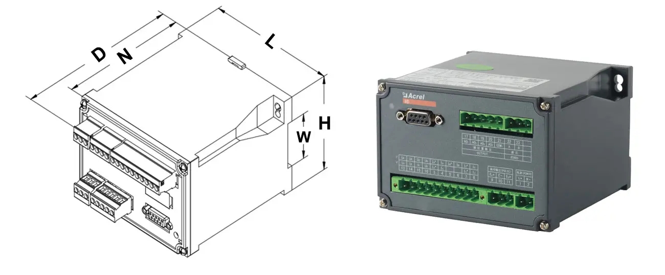 BD-3I3 AC Current Transmitter