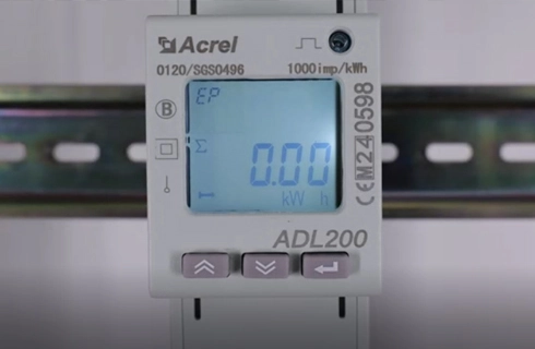 LCD Display Interface Parameter Introduction of Acrel Meter ADL200