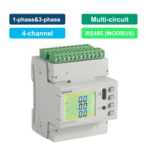 Model 2: DTSD1352-4S Multi-circuit AC Energy Meter