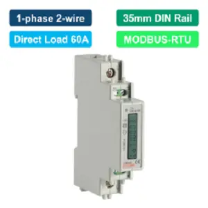 Model 3: ADL10-E 1-phase DIN-rail Energy Meter